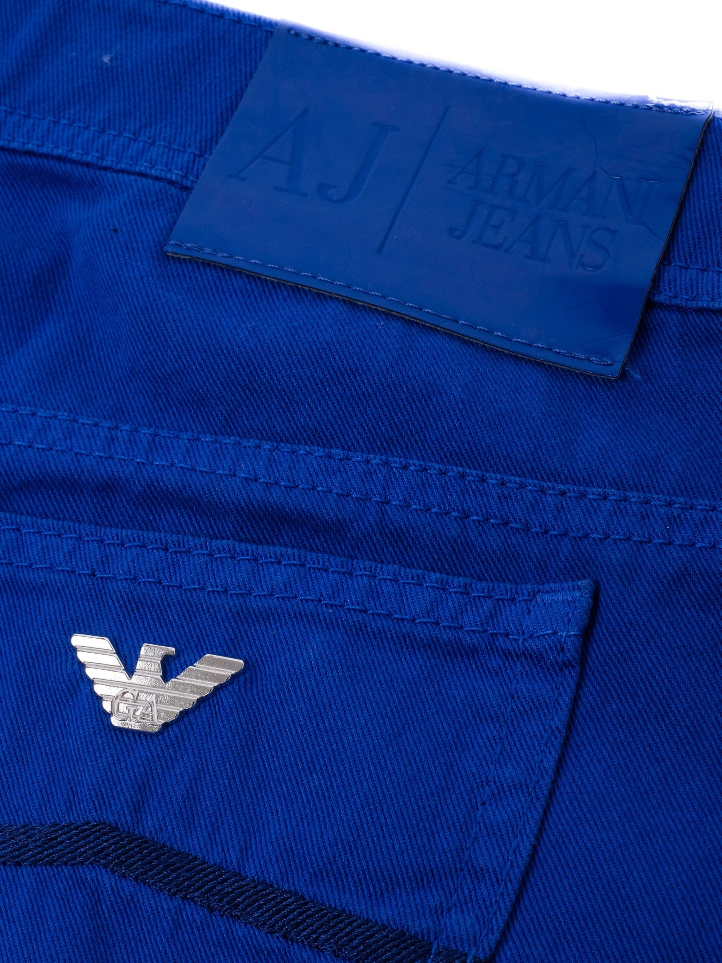 armani jeans excellent condition blue cotton women's size m