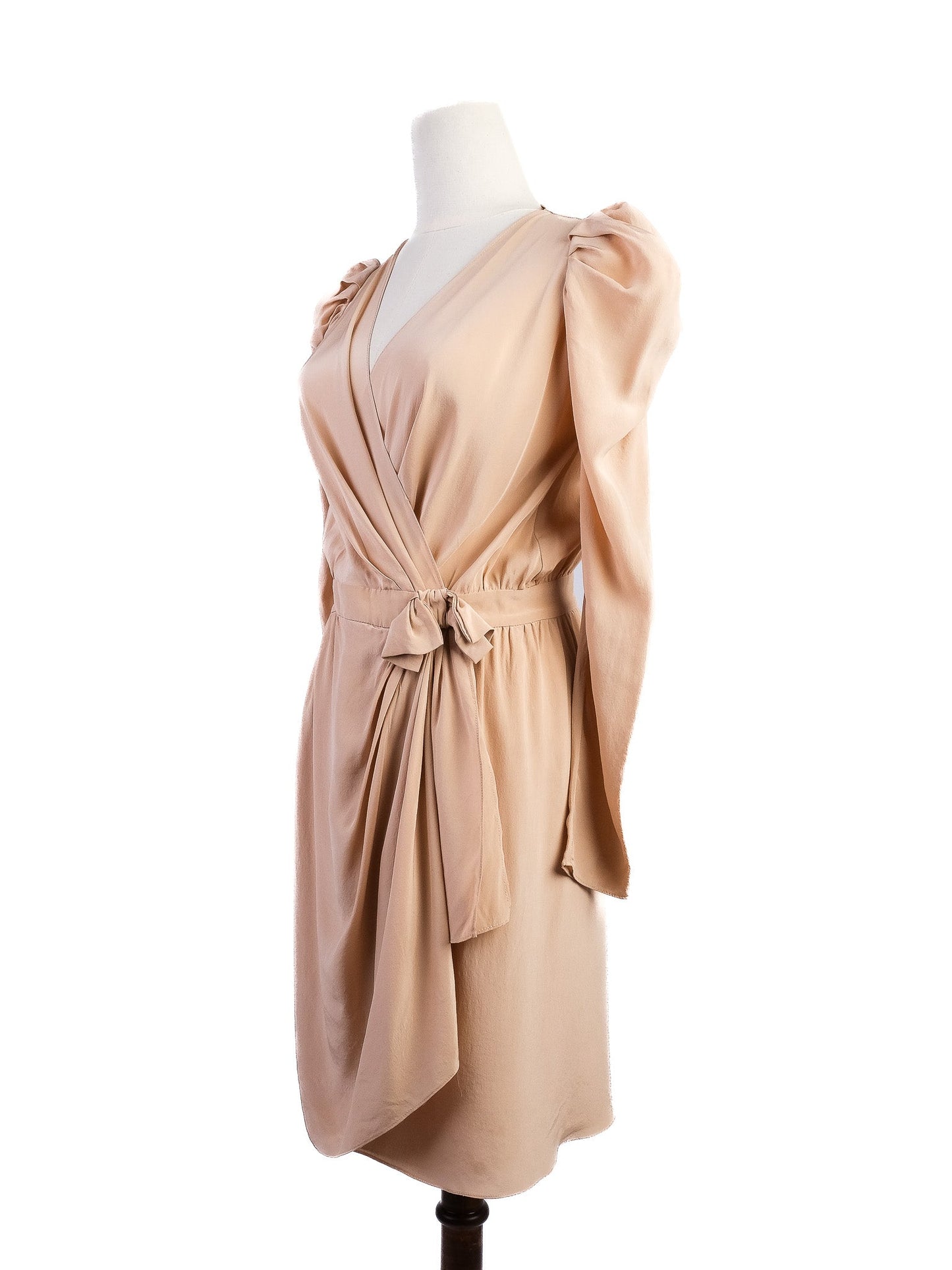tara jarmon white silk dress size m excellent condition