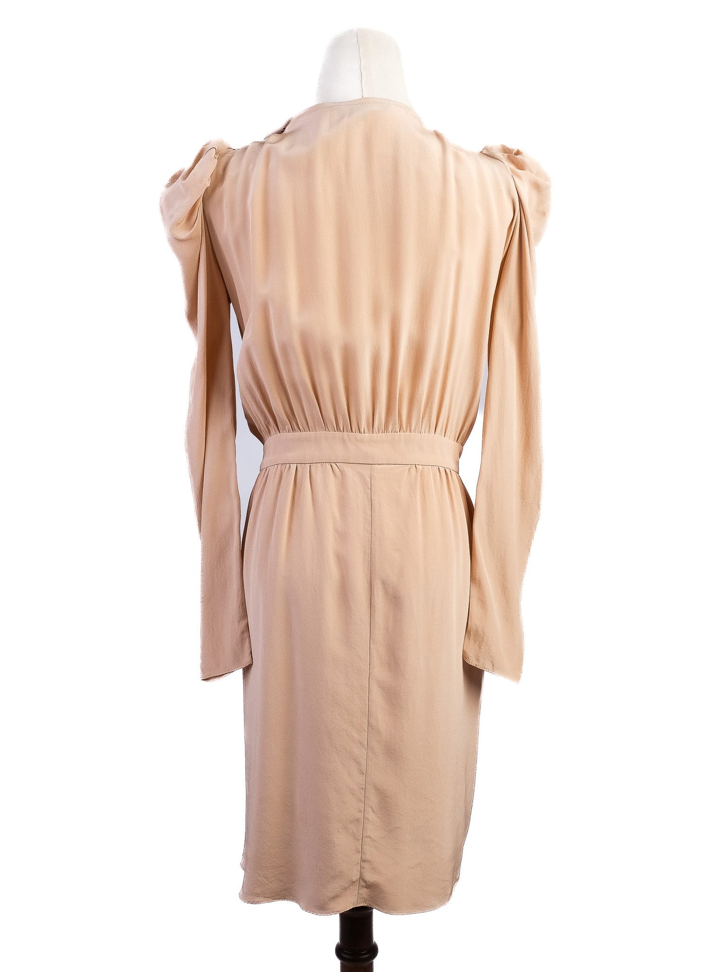 tara jarmon white silk dress size m excellent condition