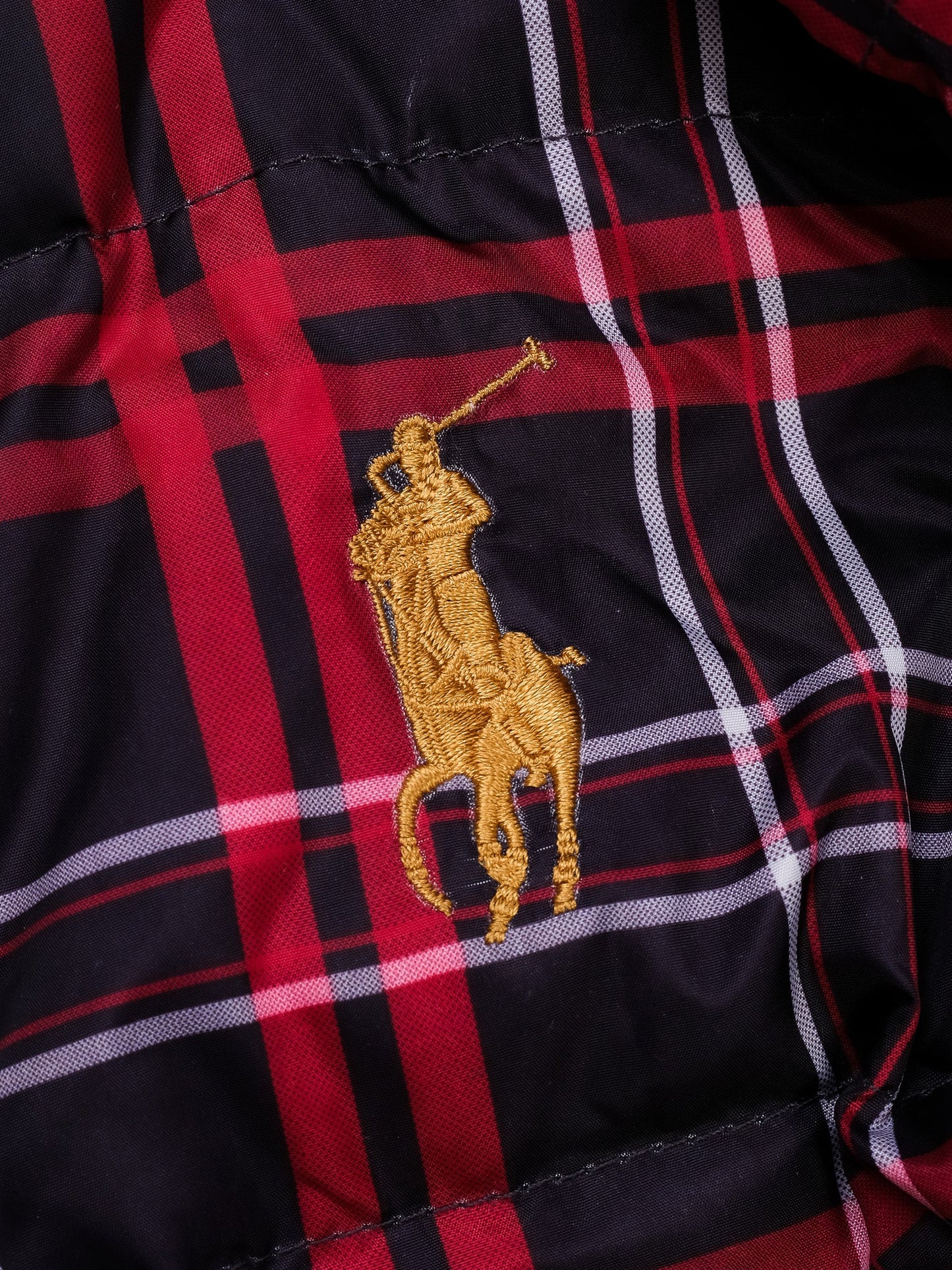 excellent polo ralph lauren kids reversible puffer vest size 10 black