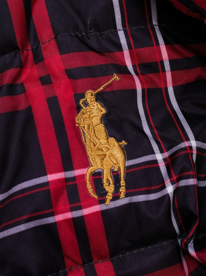 Excellent Polo Ralph Lauren Kids Reversible Puffer Vest Size 10 Black