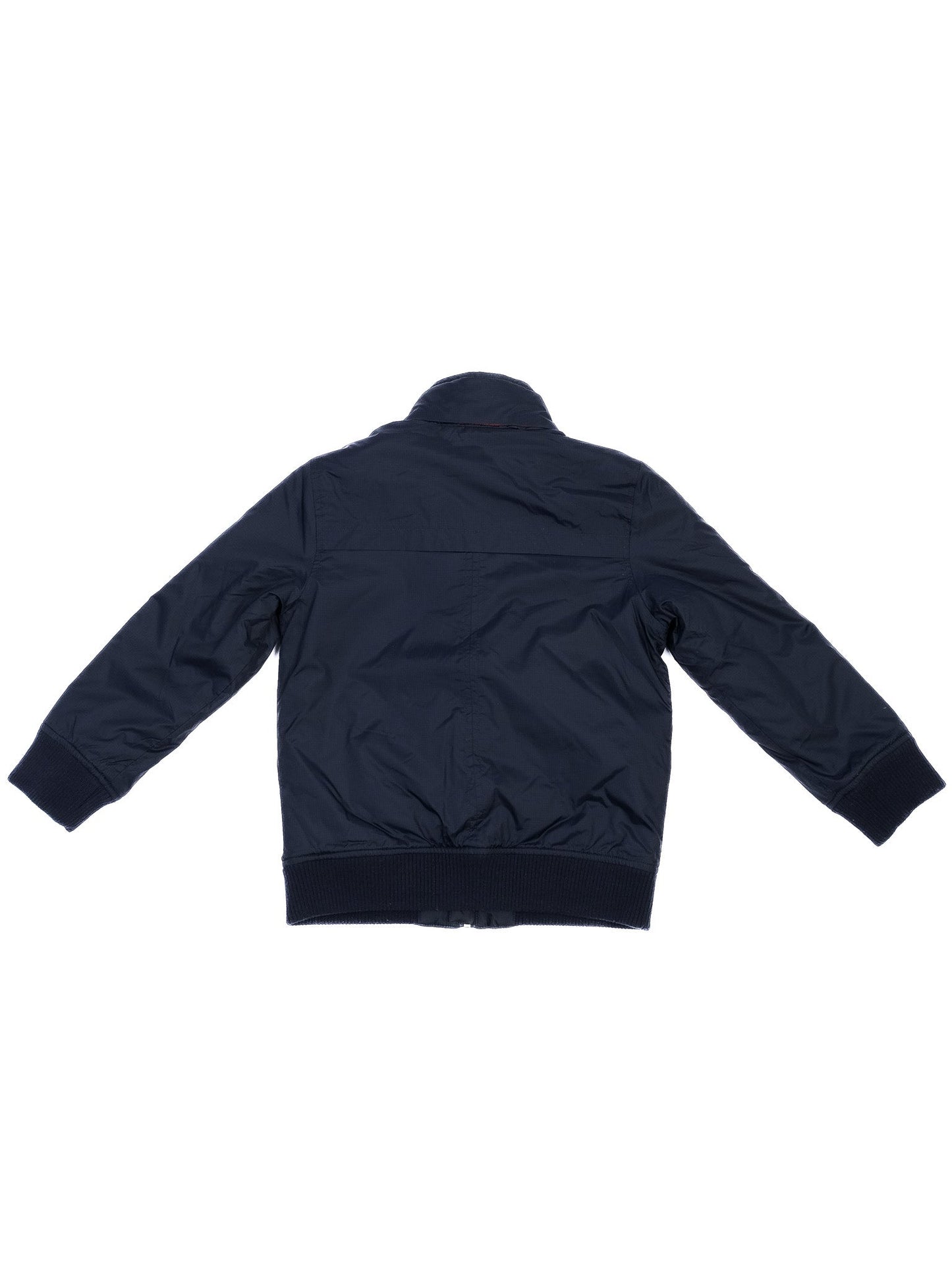 excellent hugo boss blue nylon jacket for kids size 6