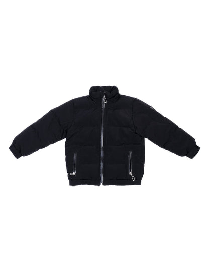 Excellent Dior Black Polyester Puffer Jacket for Kids Size M