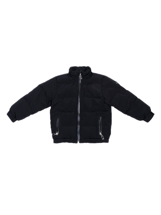 Excellent Dior Black Polyester Puffer Jacket for Kids Size M