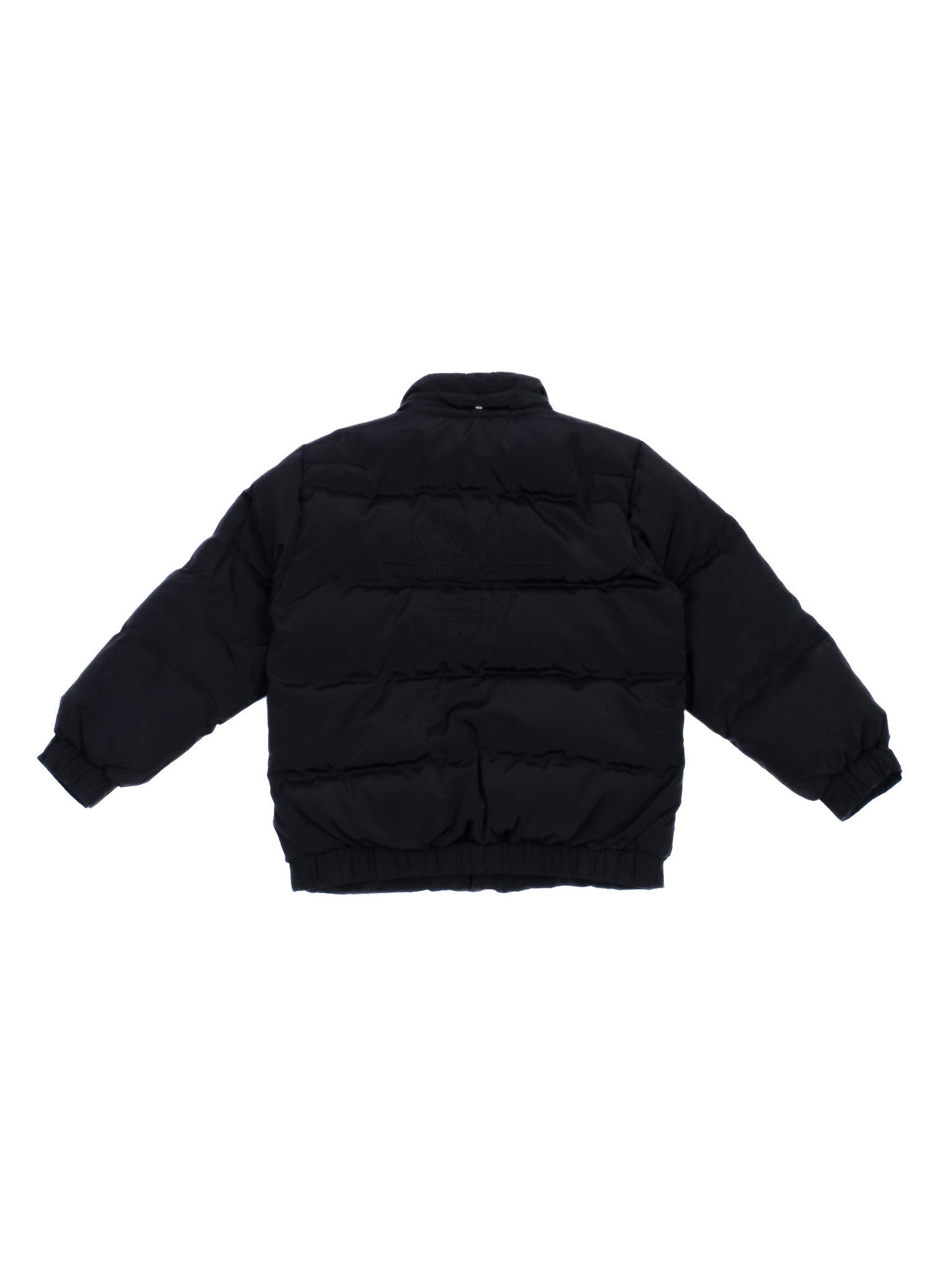 excellent dior black polyester puffer jacket for kids size m