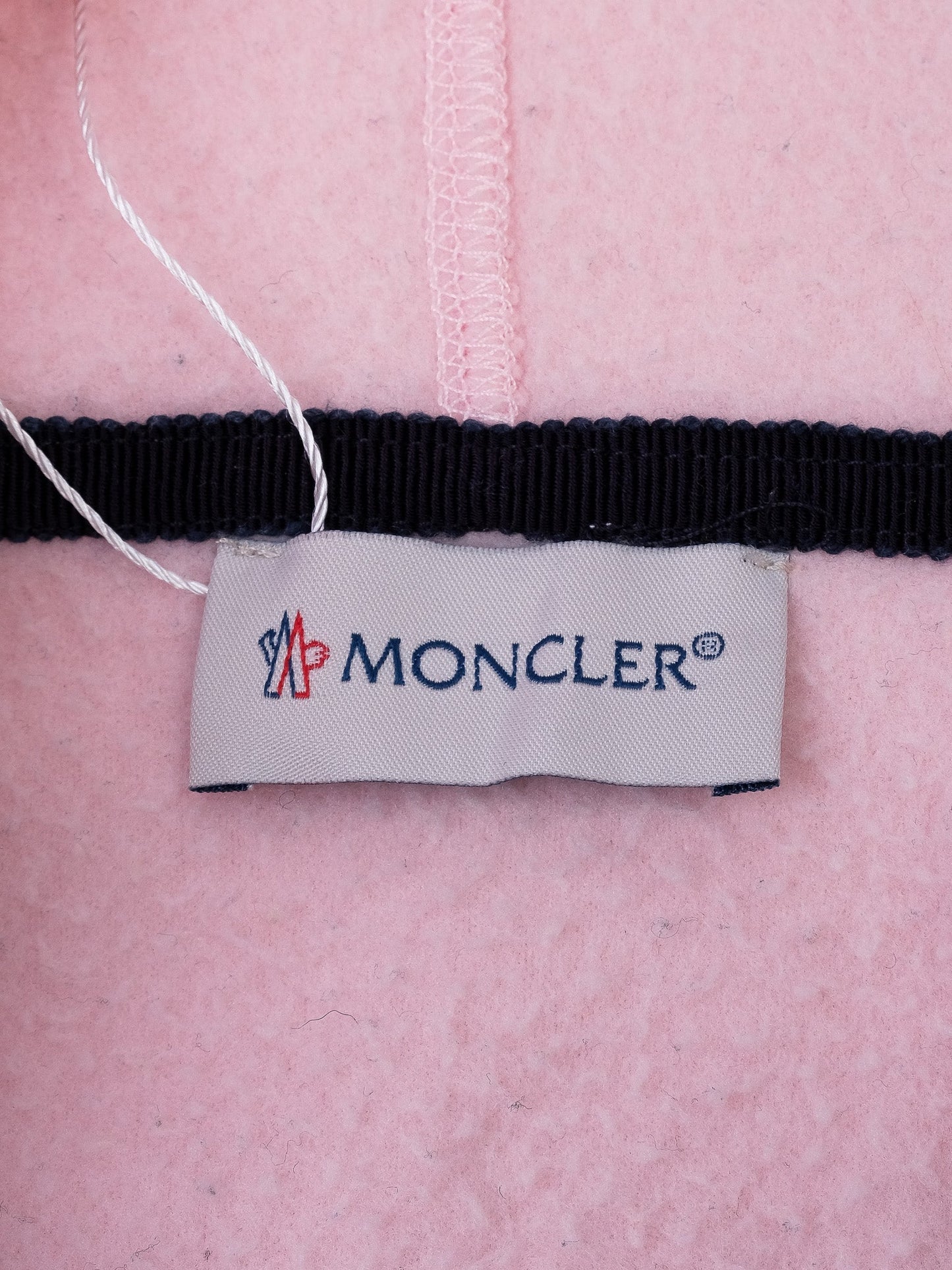 excellent moncler pink snowsuit for kids size 9 months