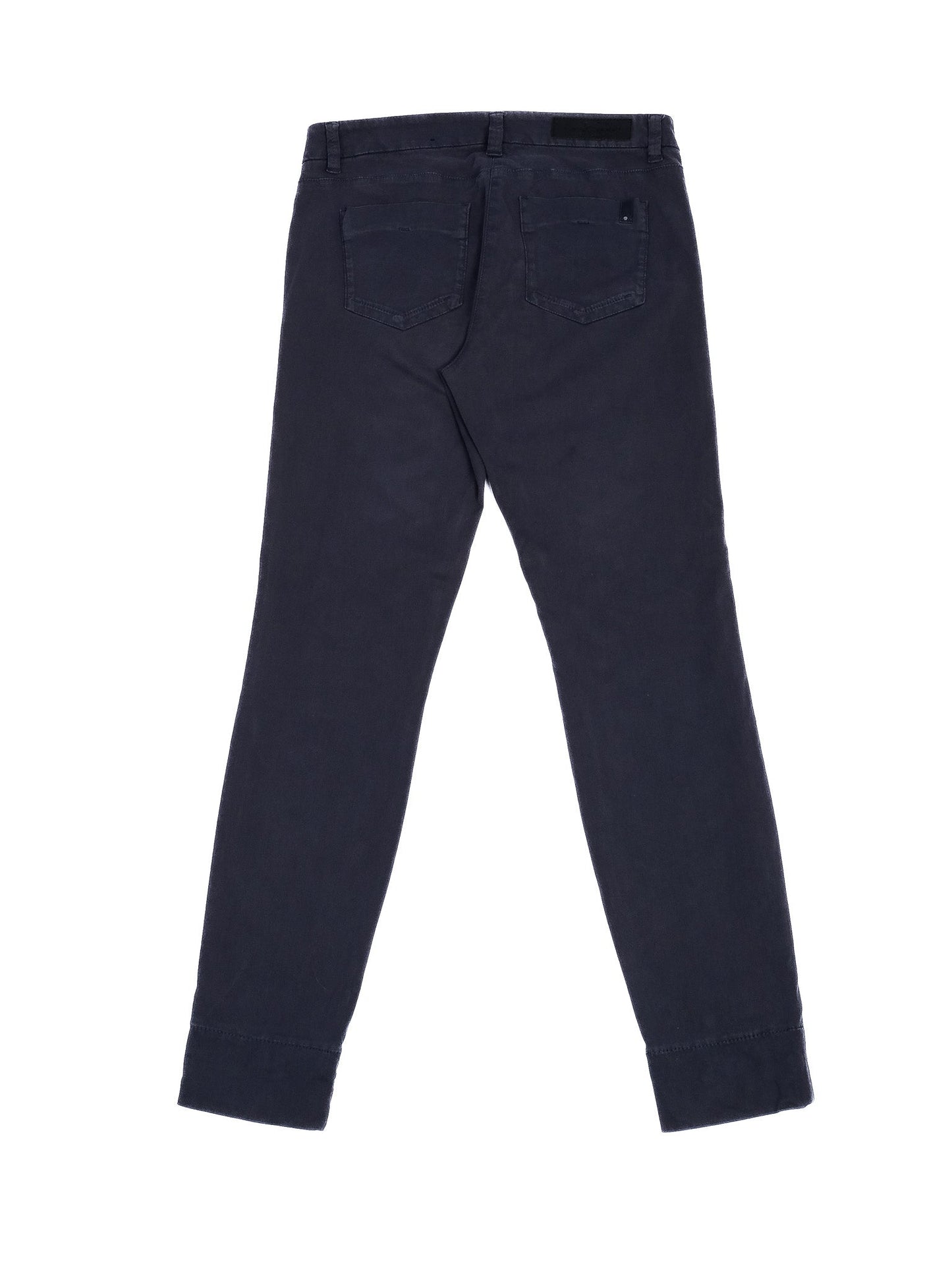 excellent luisa cerano gray cotton pants size s for women
