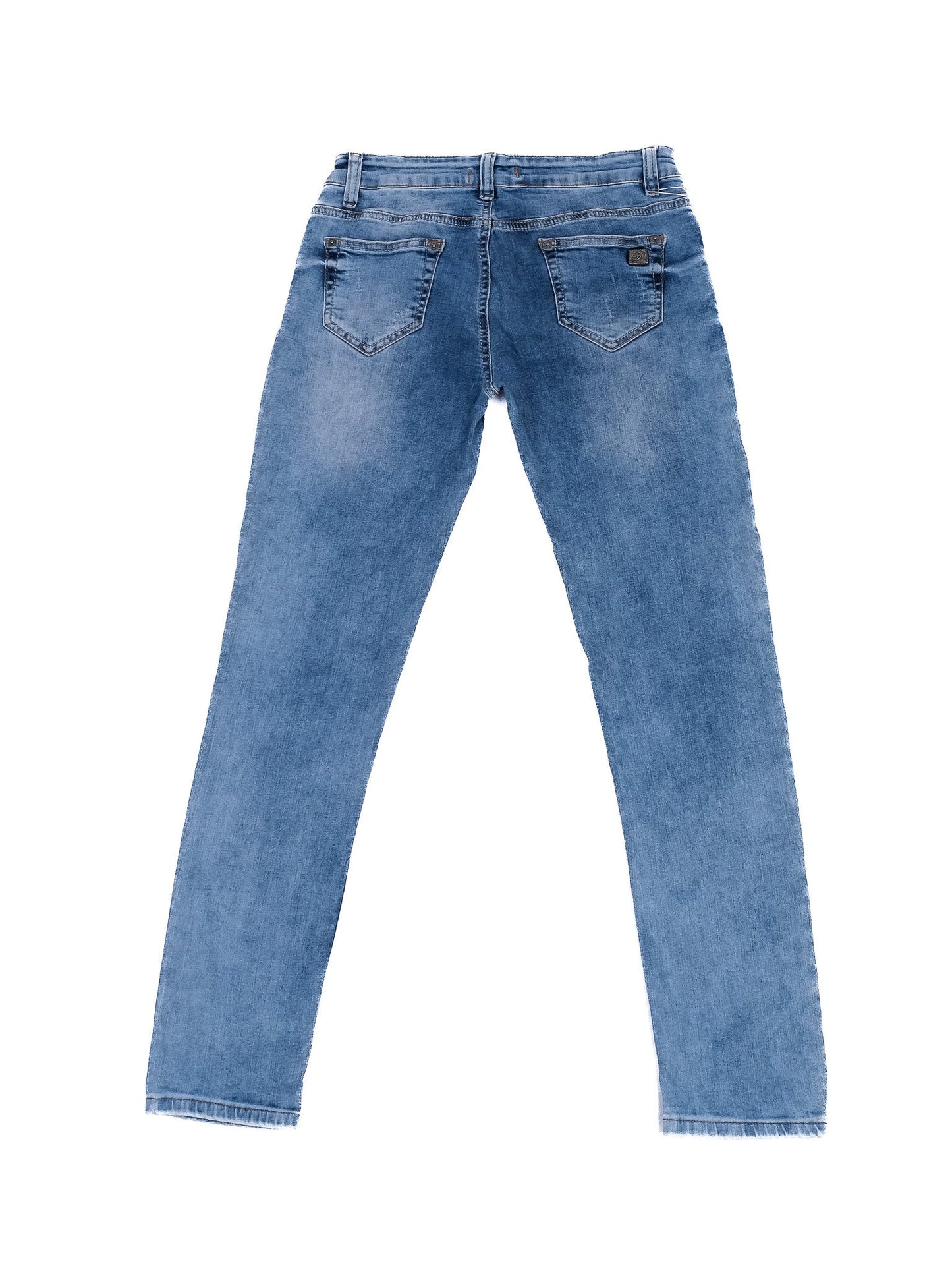 excellent dsquared2 blue cotton jeans size s for women