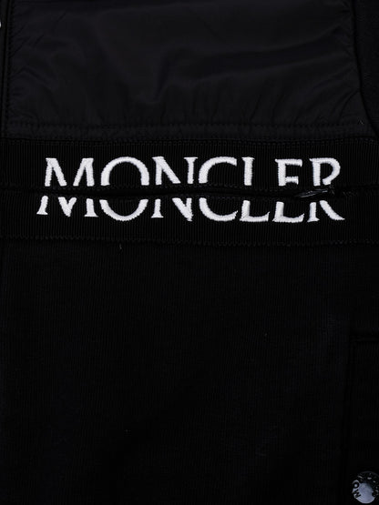 Excellent Moncler Black Cotton Jacket for Kids Size 8