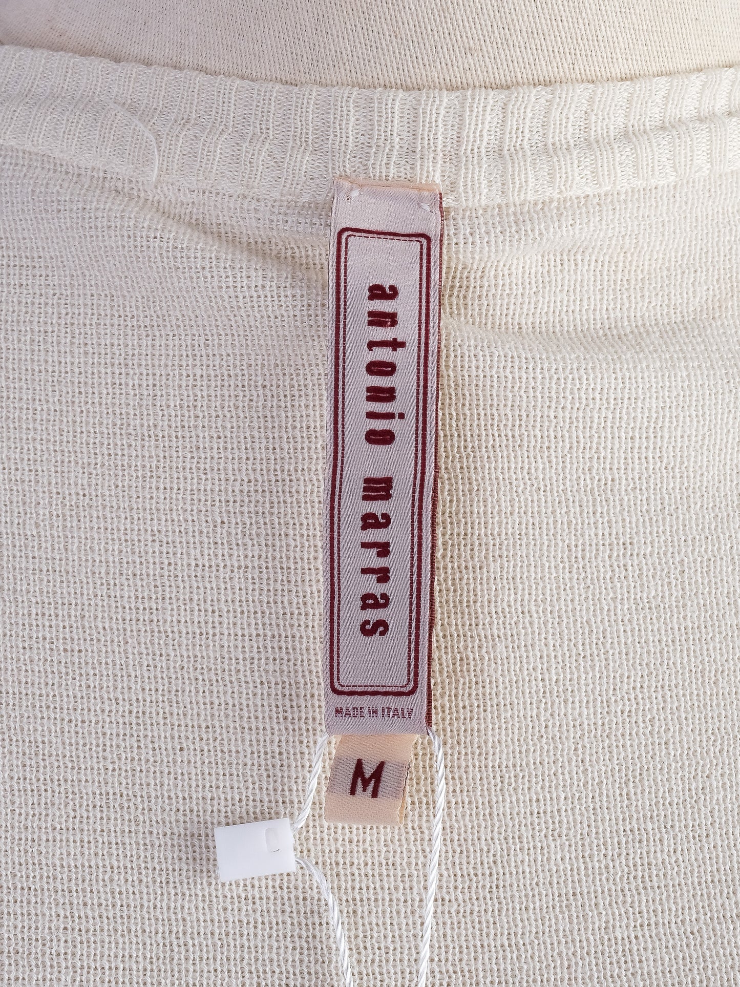 excellent antonio marras blue and white striped cardigan size m