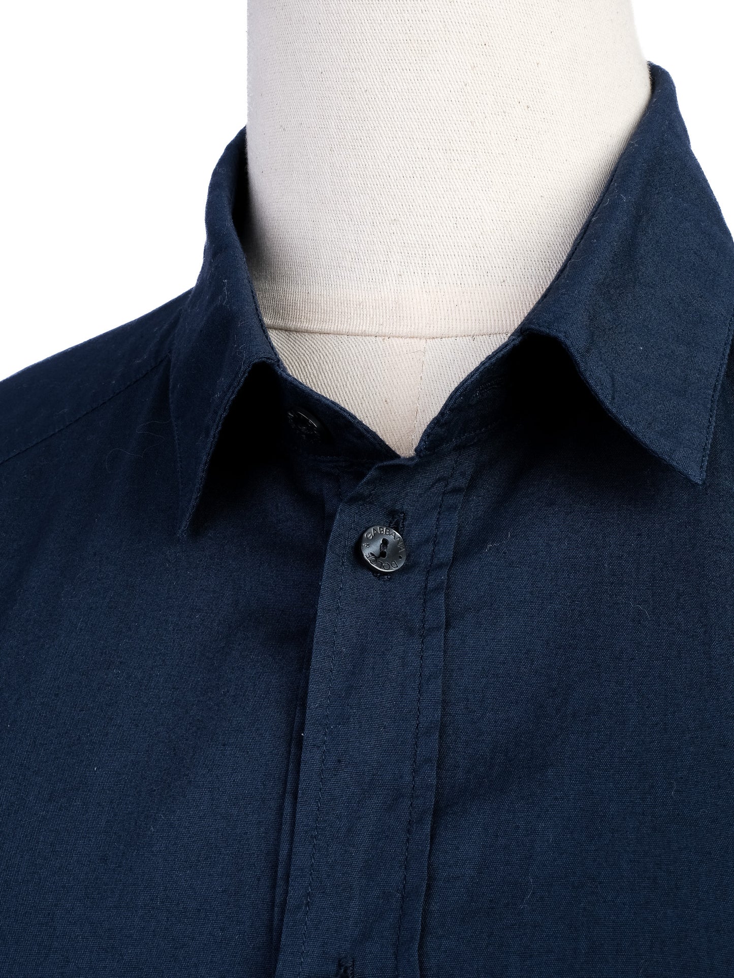 excellent dolce gabbana black cotton shirt for kids size m