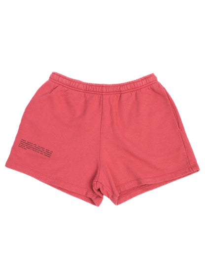 Excellent Pangaia Red Cotton Women's Shorts Size M