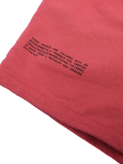 Excellent Pangaia Red Cotton Women's Shorts Size M