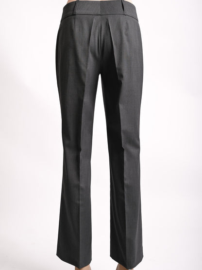 Excellent Hugo Boss Gray Cotton Pantsuit Size S for Women