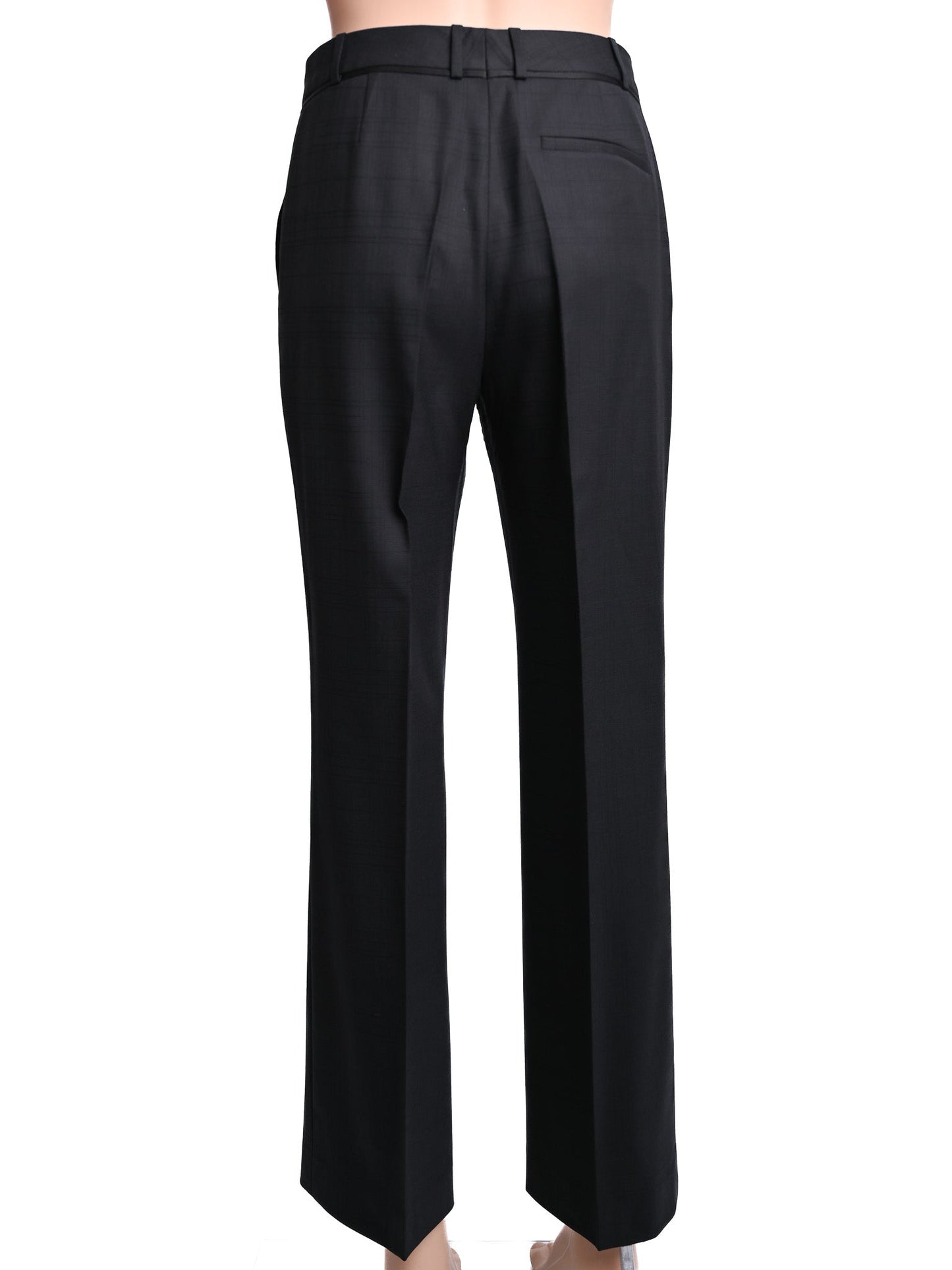 excellent hugo black wool women's business suit size s