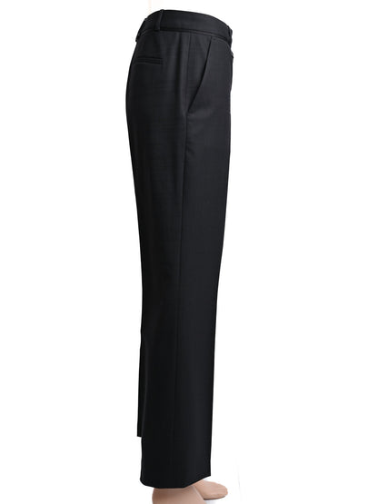 Excellent Hugo Black Wool Women's Business Suit Size S