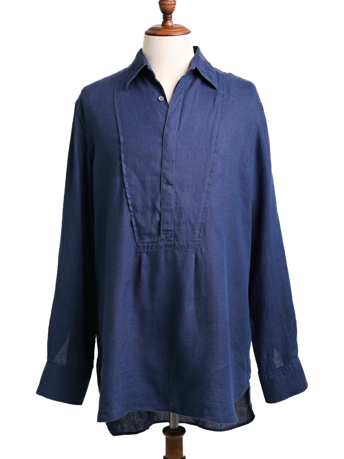 perfect burberry blue cotton long sleeve shirt size l for men
