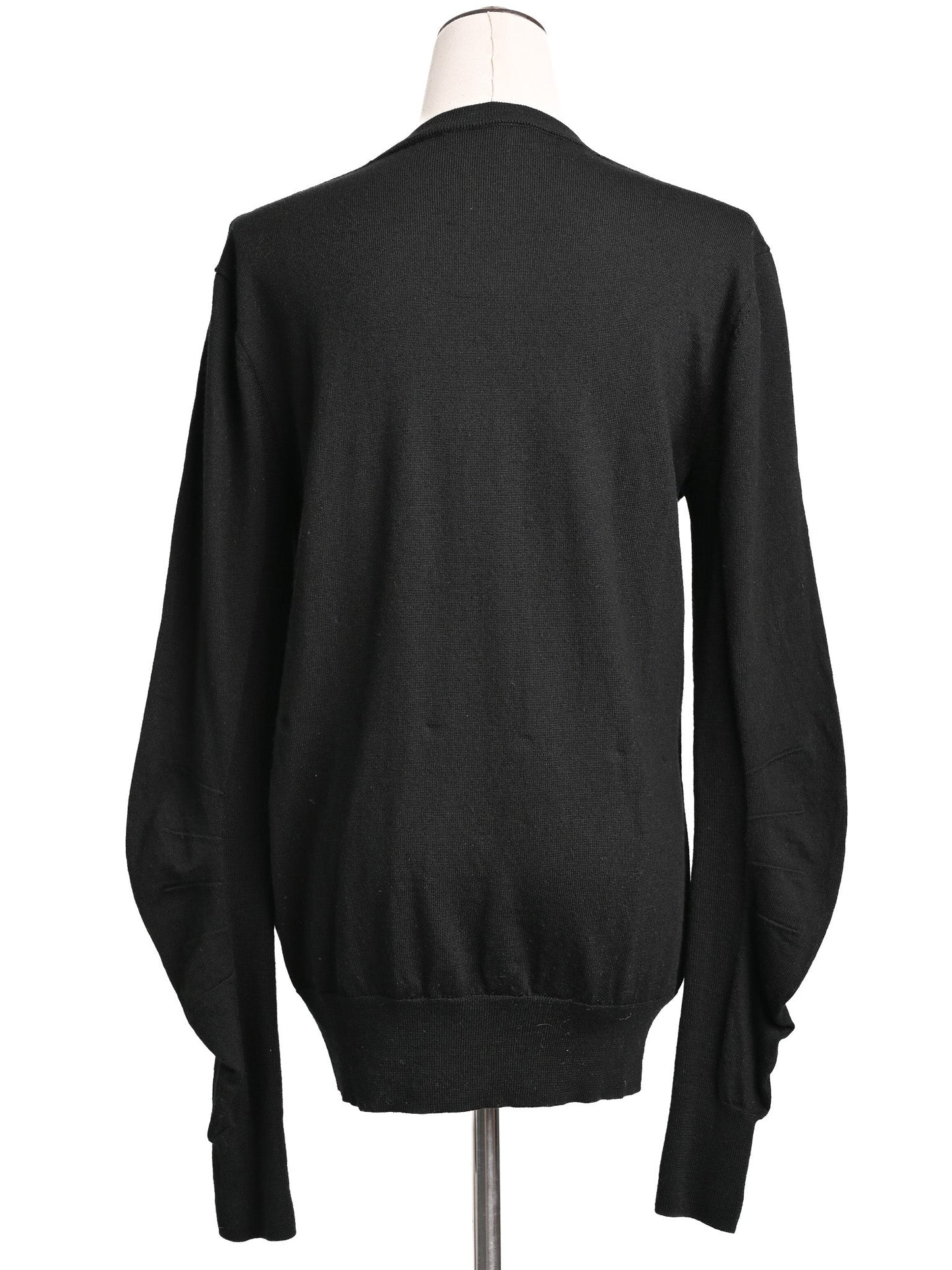 excellent burberry black wool sweater size m for women