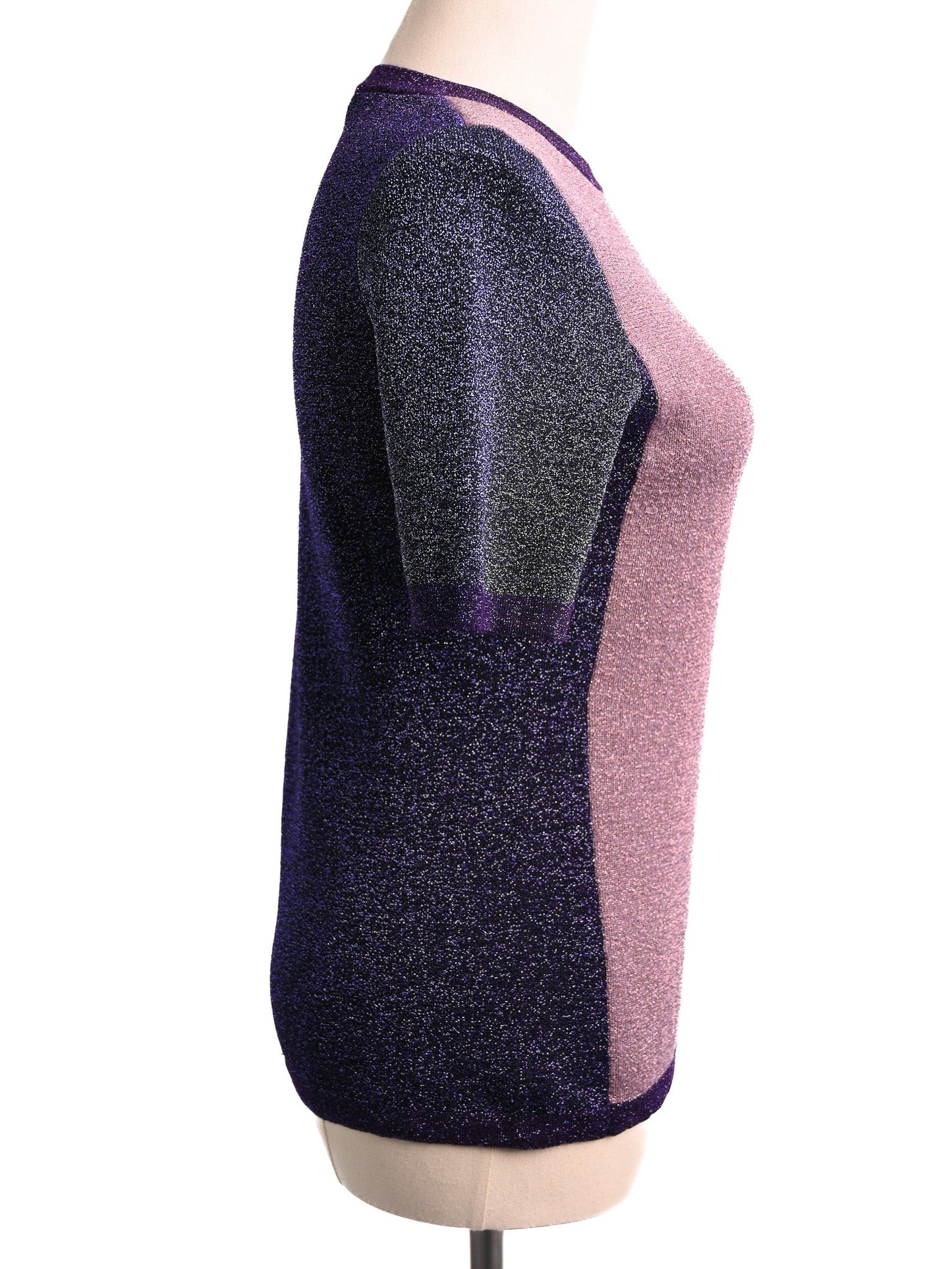 excellent hugo boss women's short-sleeve knit top size s