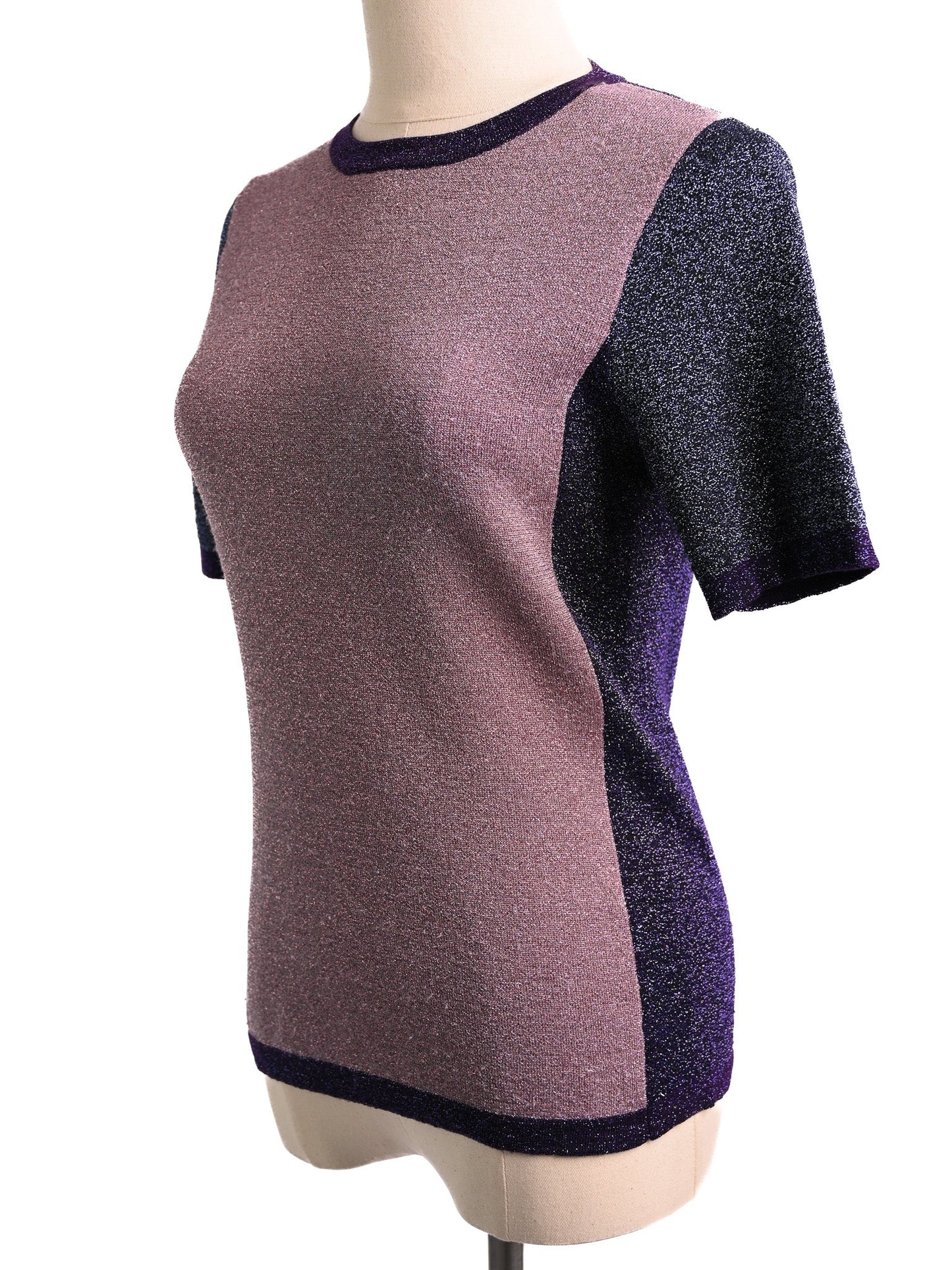 excellent hugo boss women's short-sleeve knit top size s