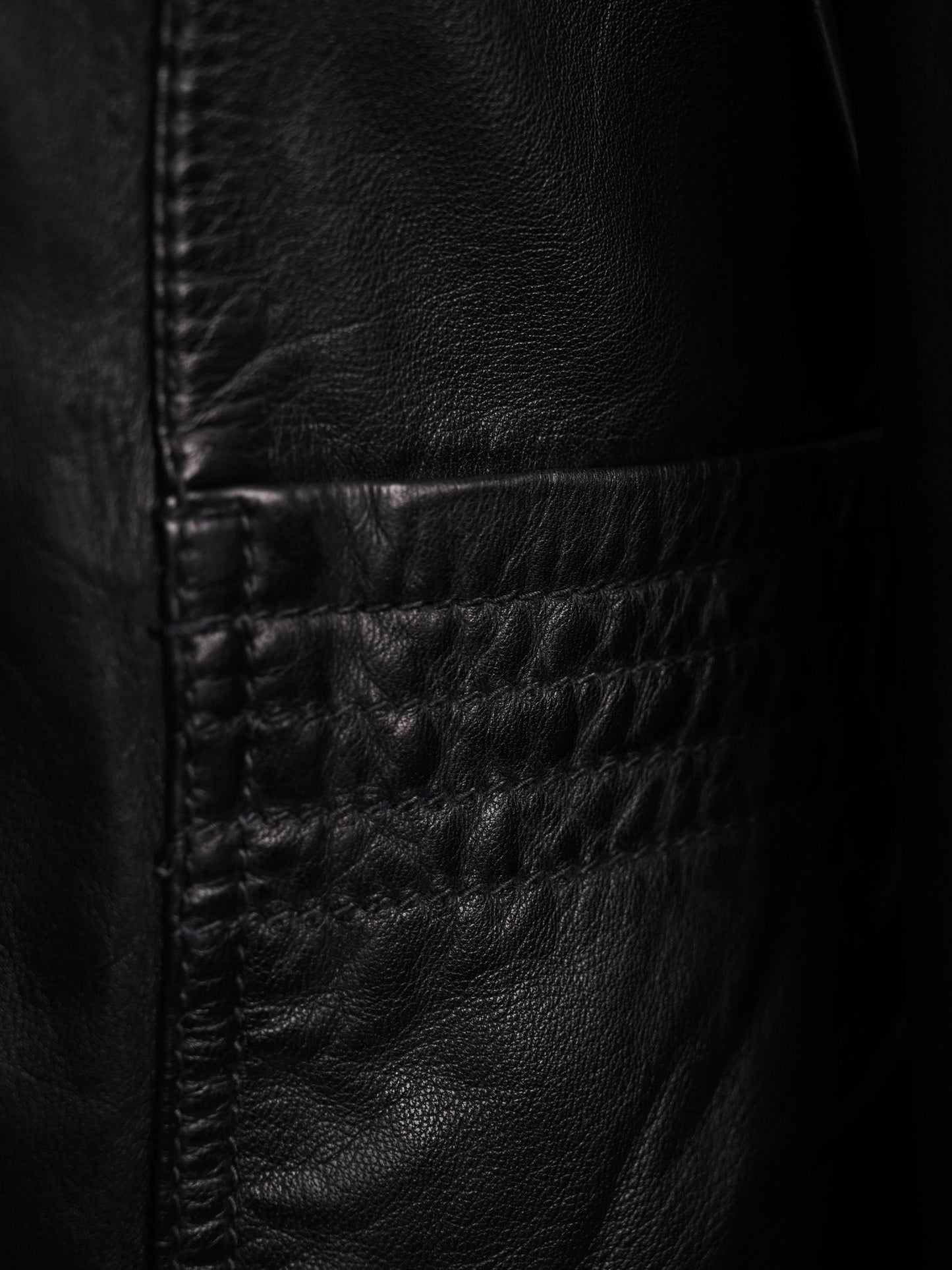 excellent henry lloyd black leather jacket size xxs women
