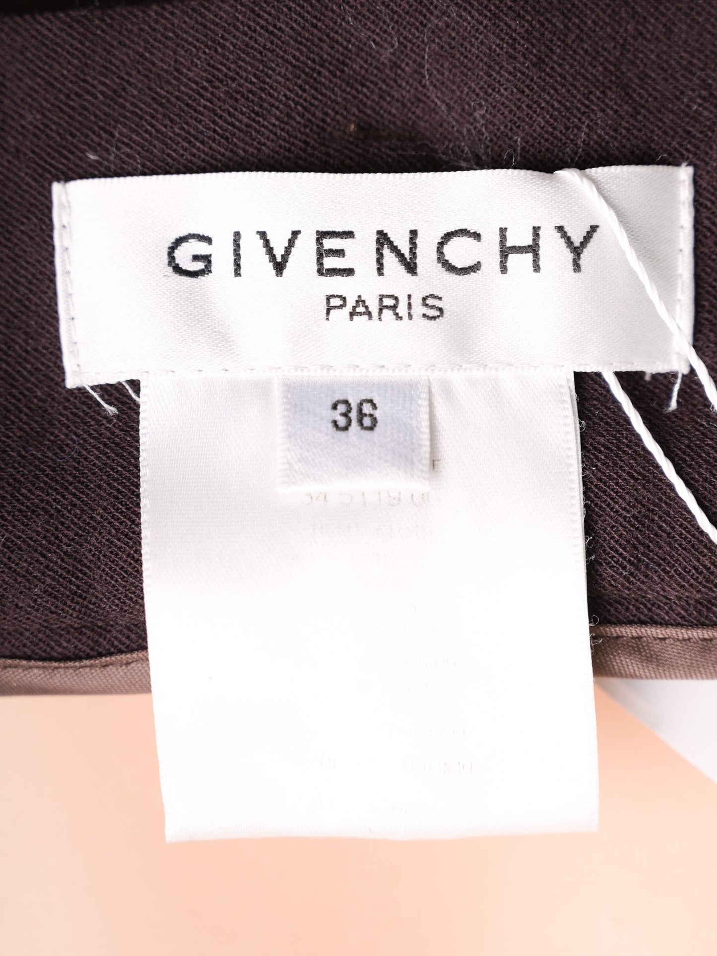 excellent givenchy orange wool pants with buckled hems