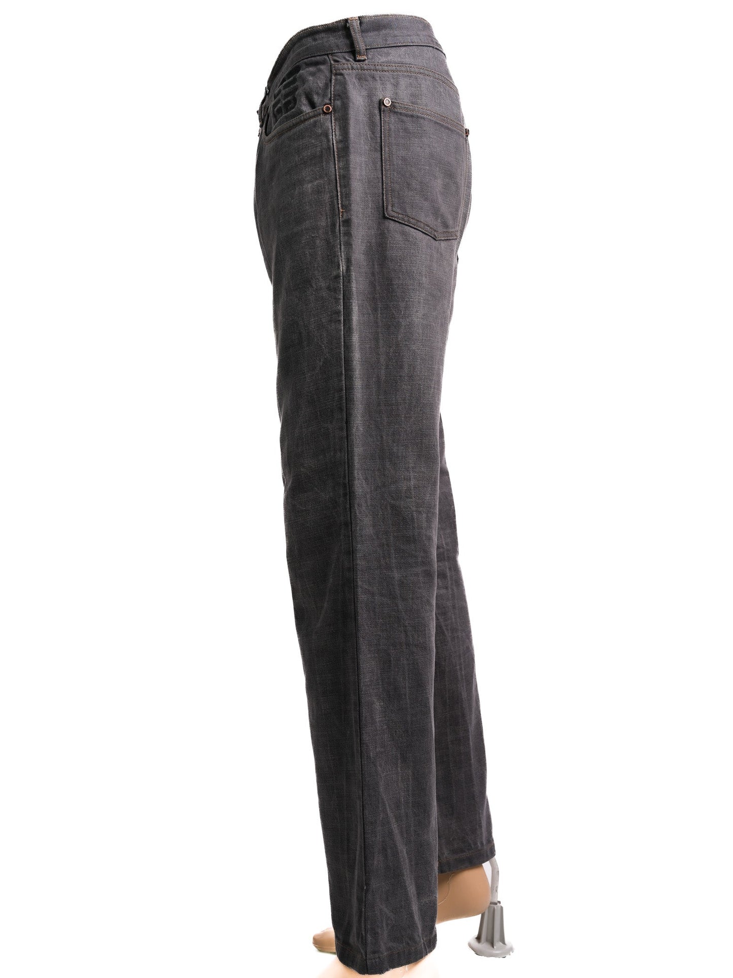 excellent givenchy gray cotton jeans size m for men