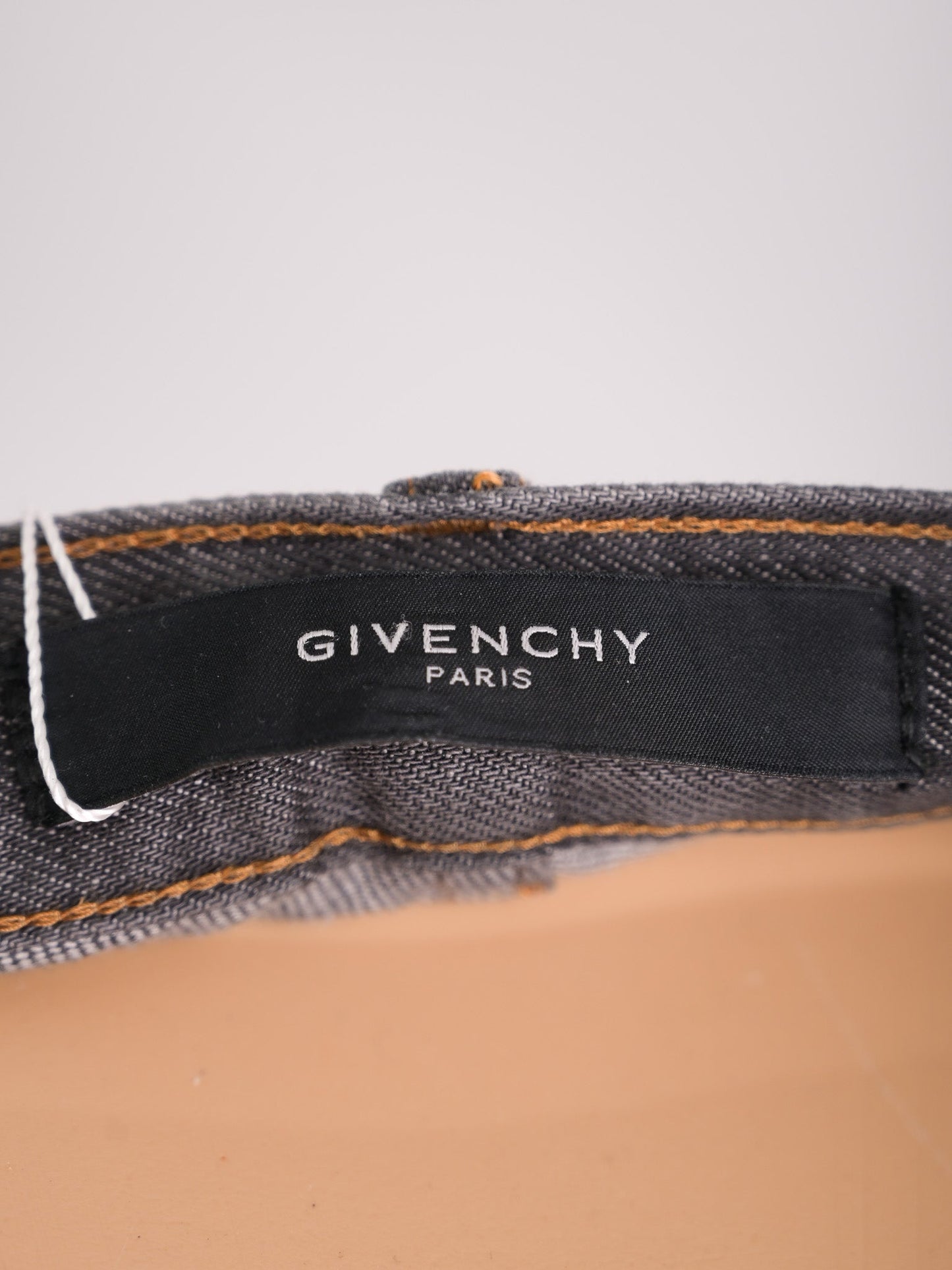 excellent givenchy gray cotton jeans size m for men