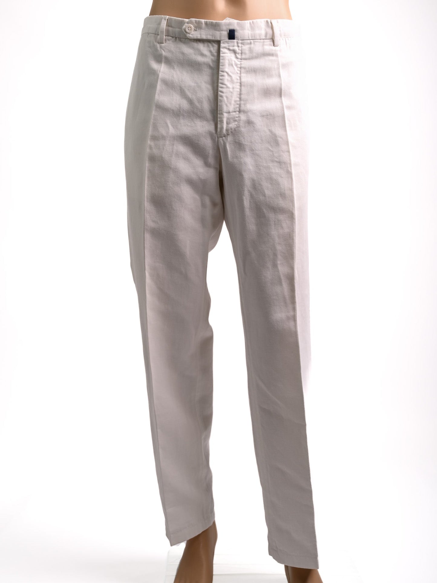 excellent incotex xl white relaxed fit pants for men