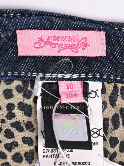 Excellent Roberto Cavalli Blue Denim Jeans for Kids Size 11