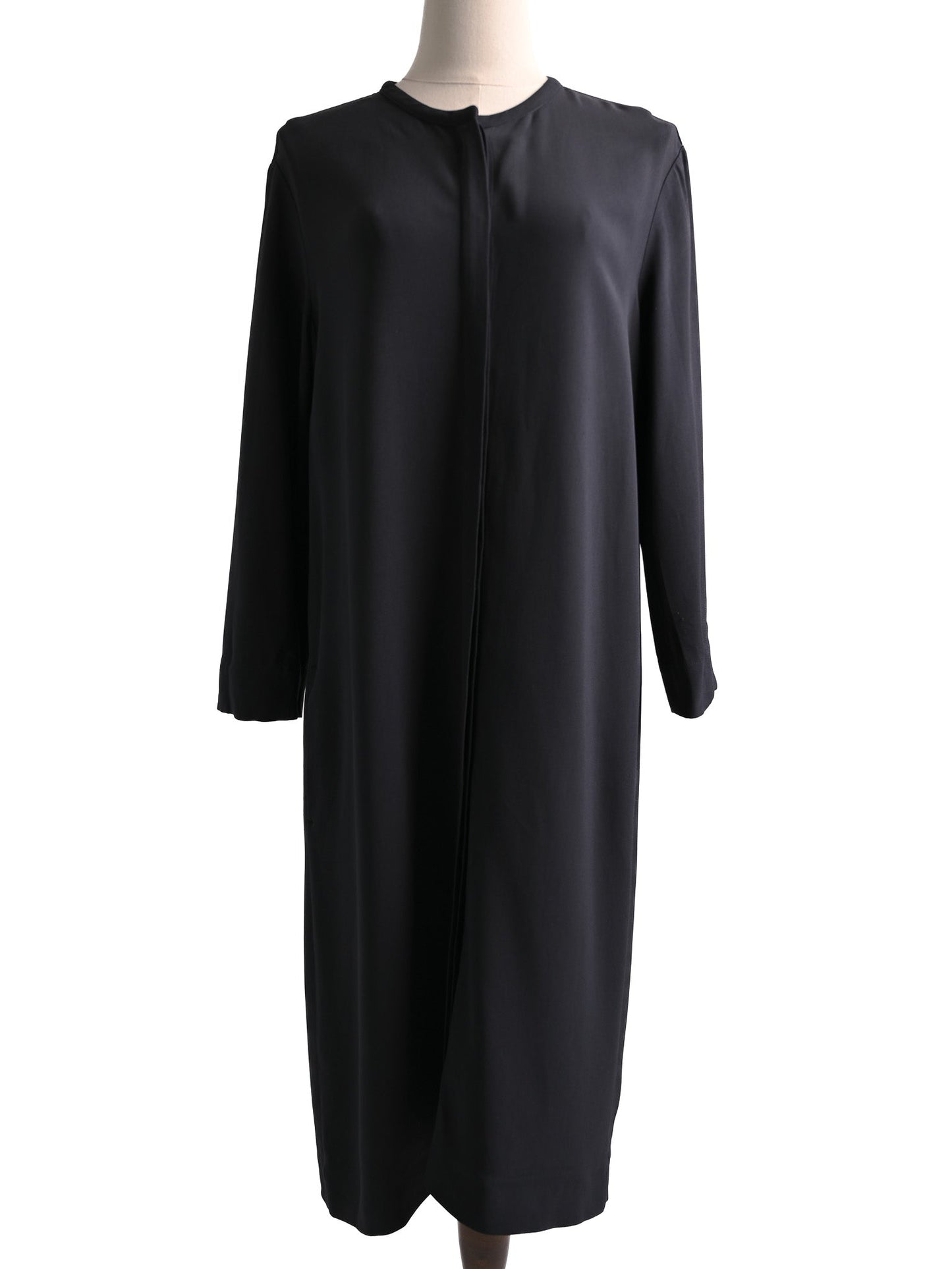 max mara black cotton dress size m excellent condition