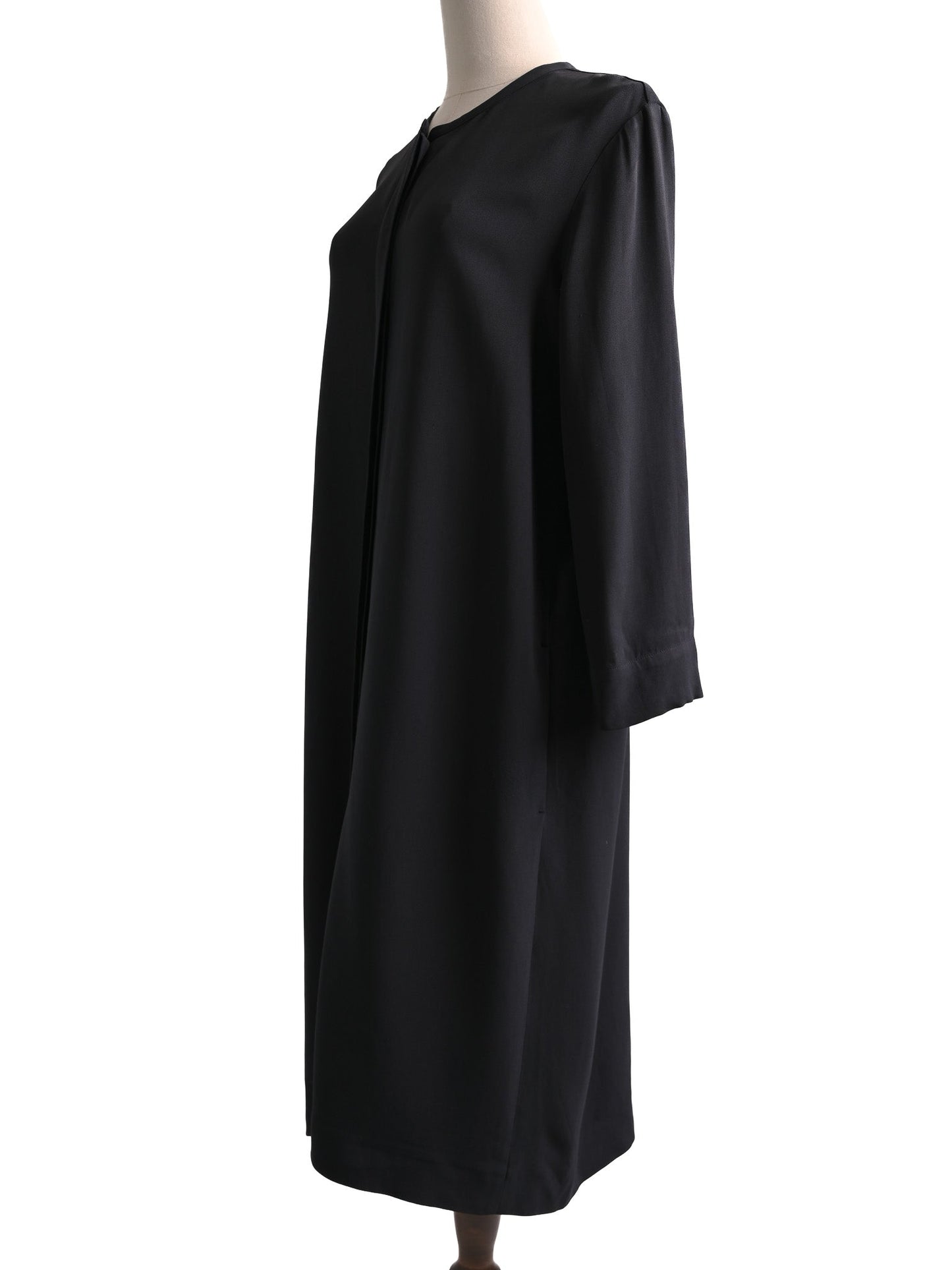 max mara black cotton dress size m excellent condition