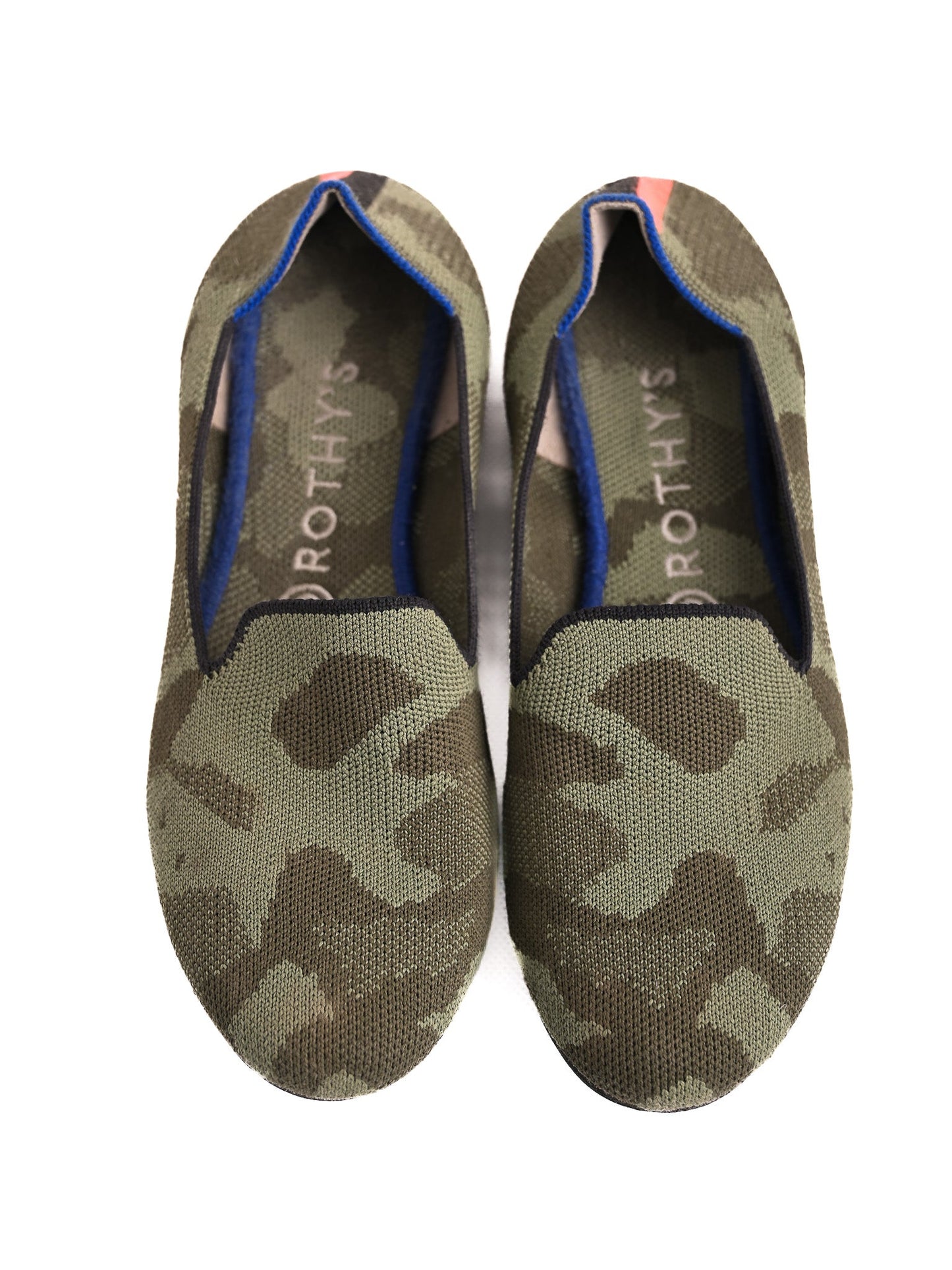 good rothy's camouflage slip-on shoes women size 37.5 combined