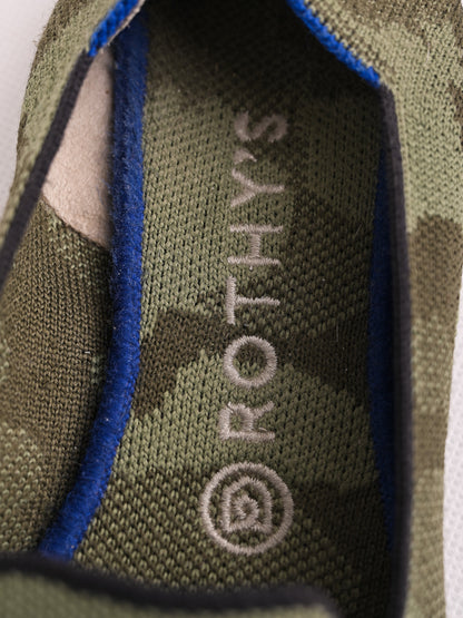 Good Rothy's Camouflage Slip-On Shoes Women Size 37.5 Combined