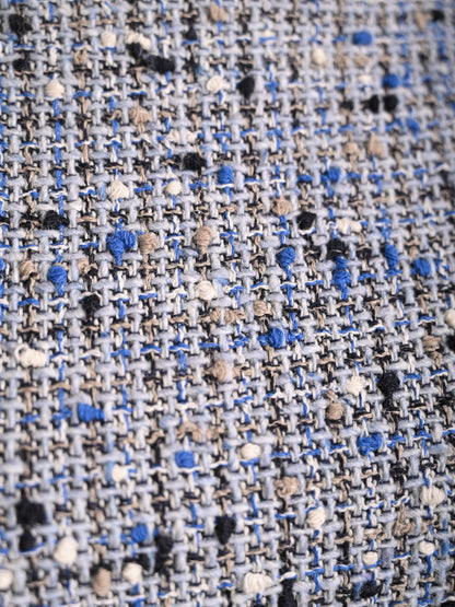 Dior Blue Tweed Dress Perfect Condition Size XS Women