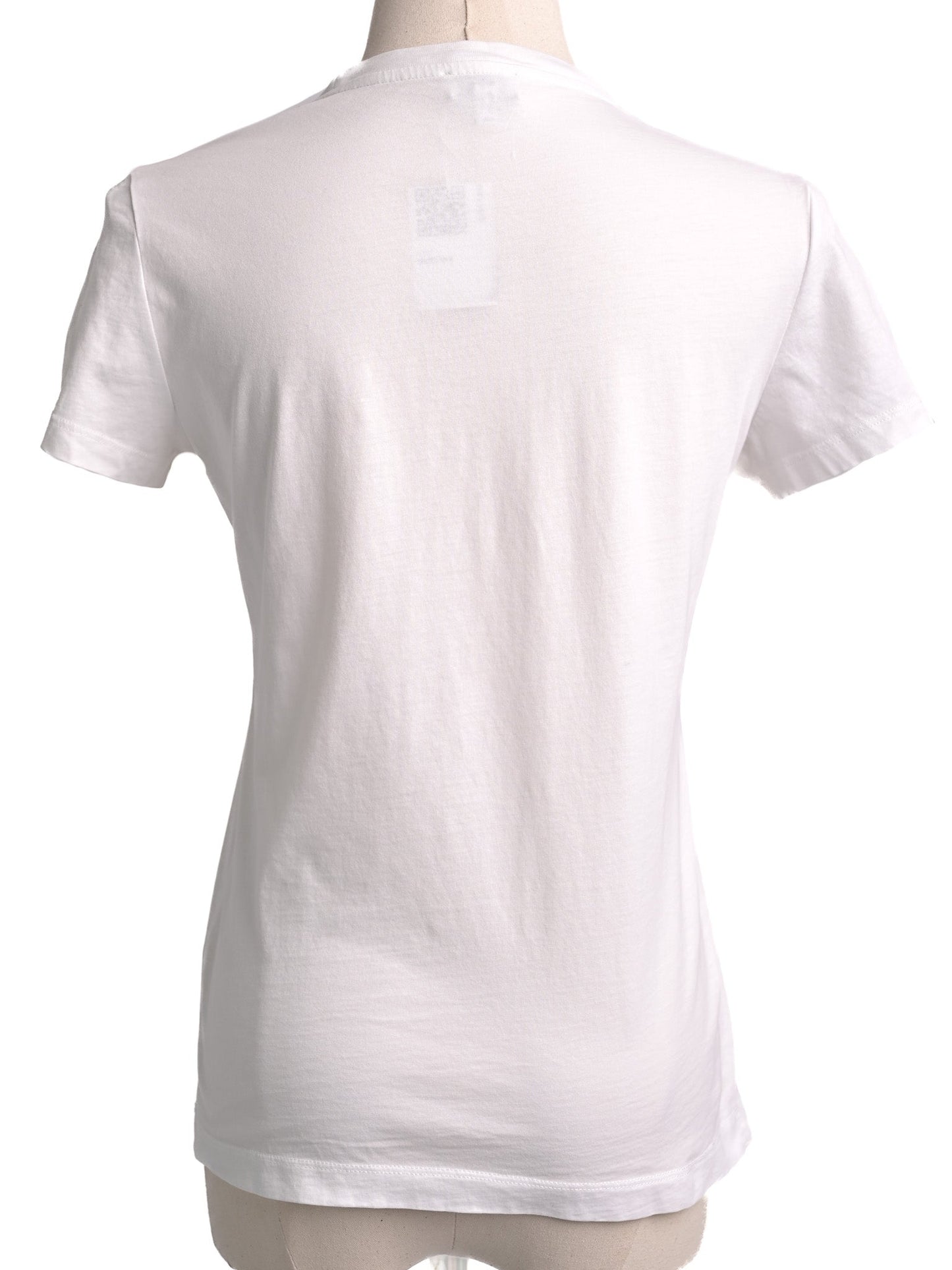 excellent kenzo tiger graphic t-shirt white cotton size xs