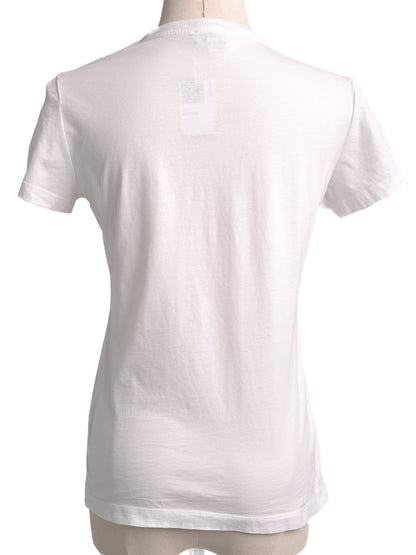Excellent Kenzo Tiger Graphic T-Shirt White Cotton Size XS