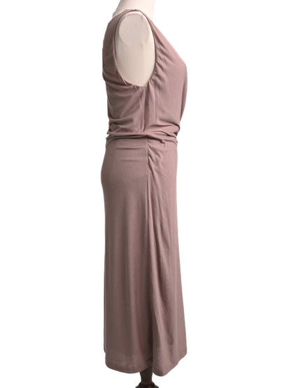 Excellent Ralph Lauren Orange Cotton Sleeveless Dress Size M
