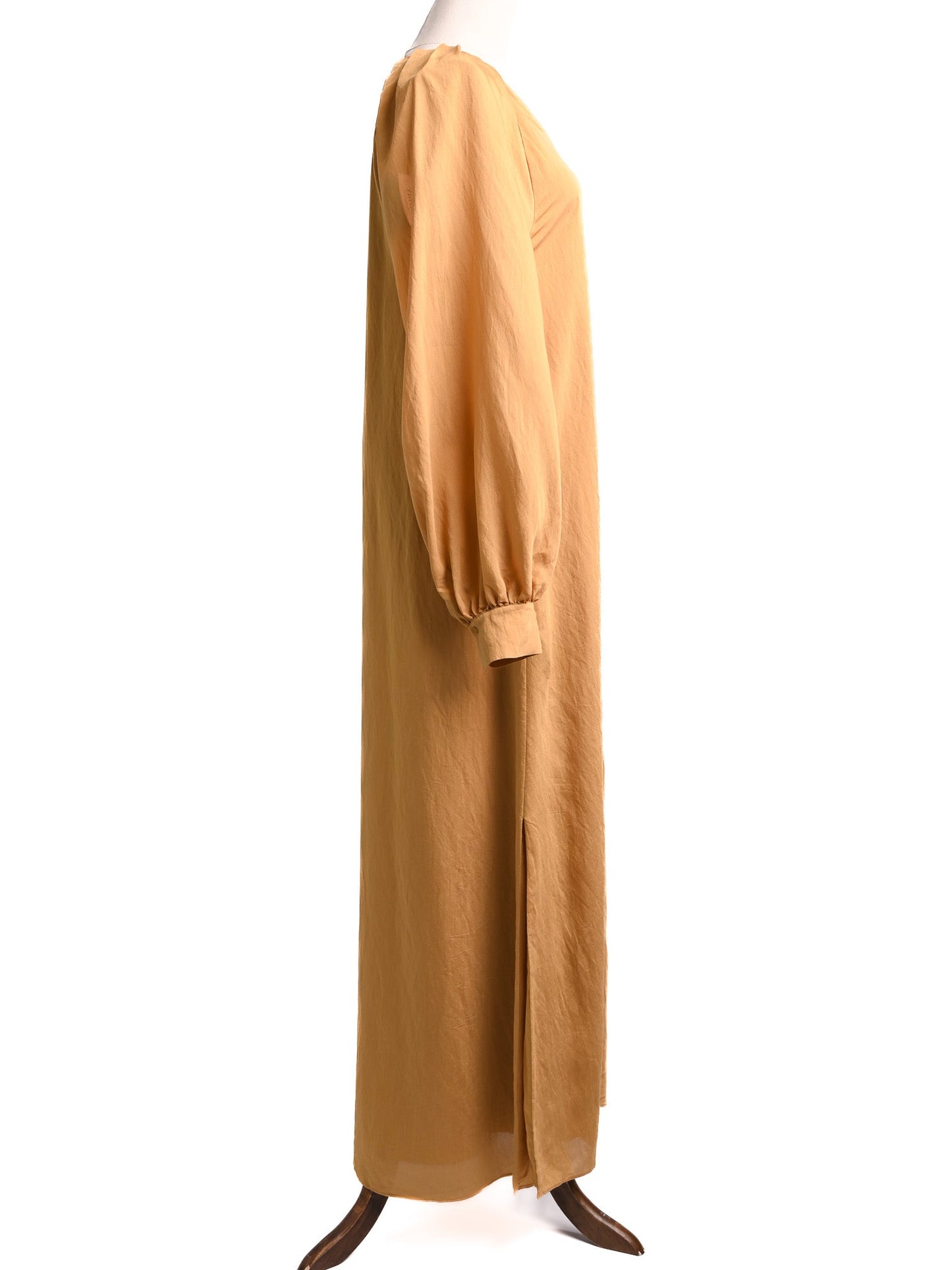 massimo dutti excellent condition orange maxi dress size s