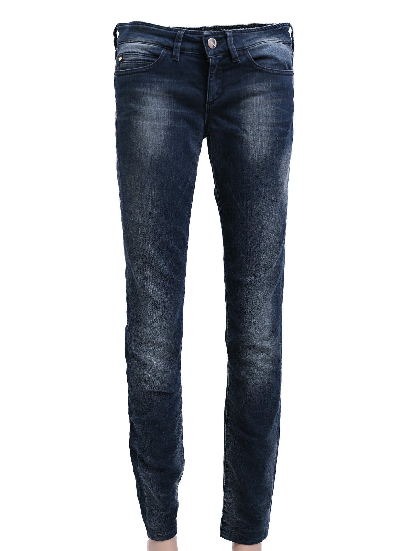 excellent barbara bui dark blue fitted jeans size s