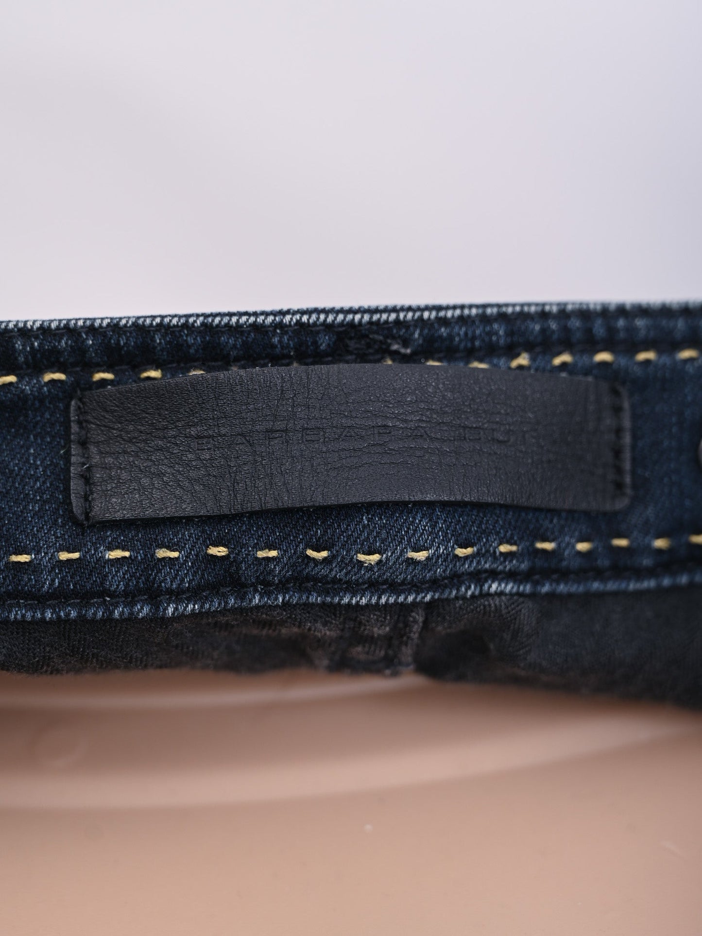 excellent barbara bui dark blue fitted jeans size s