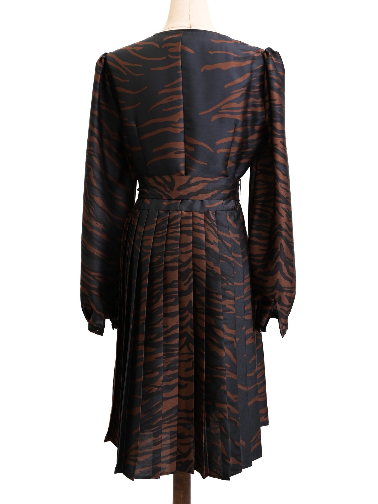 pennyblack women's excellent condition tiger stripe dress size m