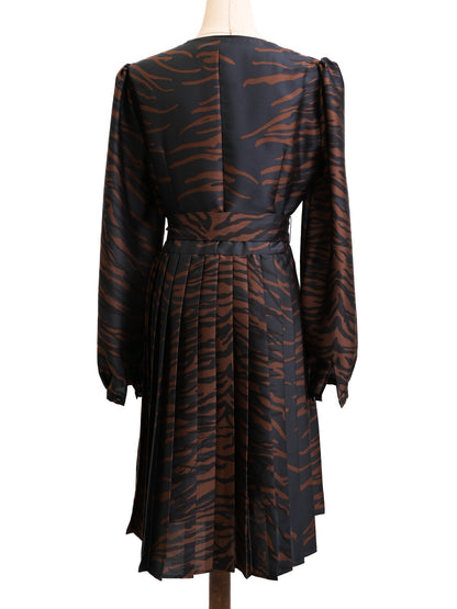 Pennyblack Women's Excellent Condition Tiger Stripe Dress Size M