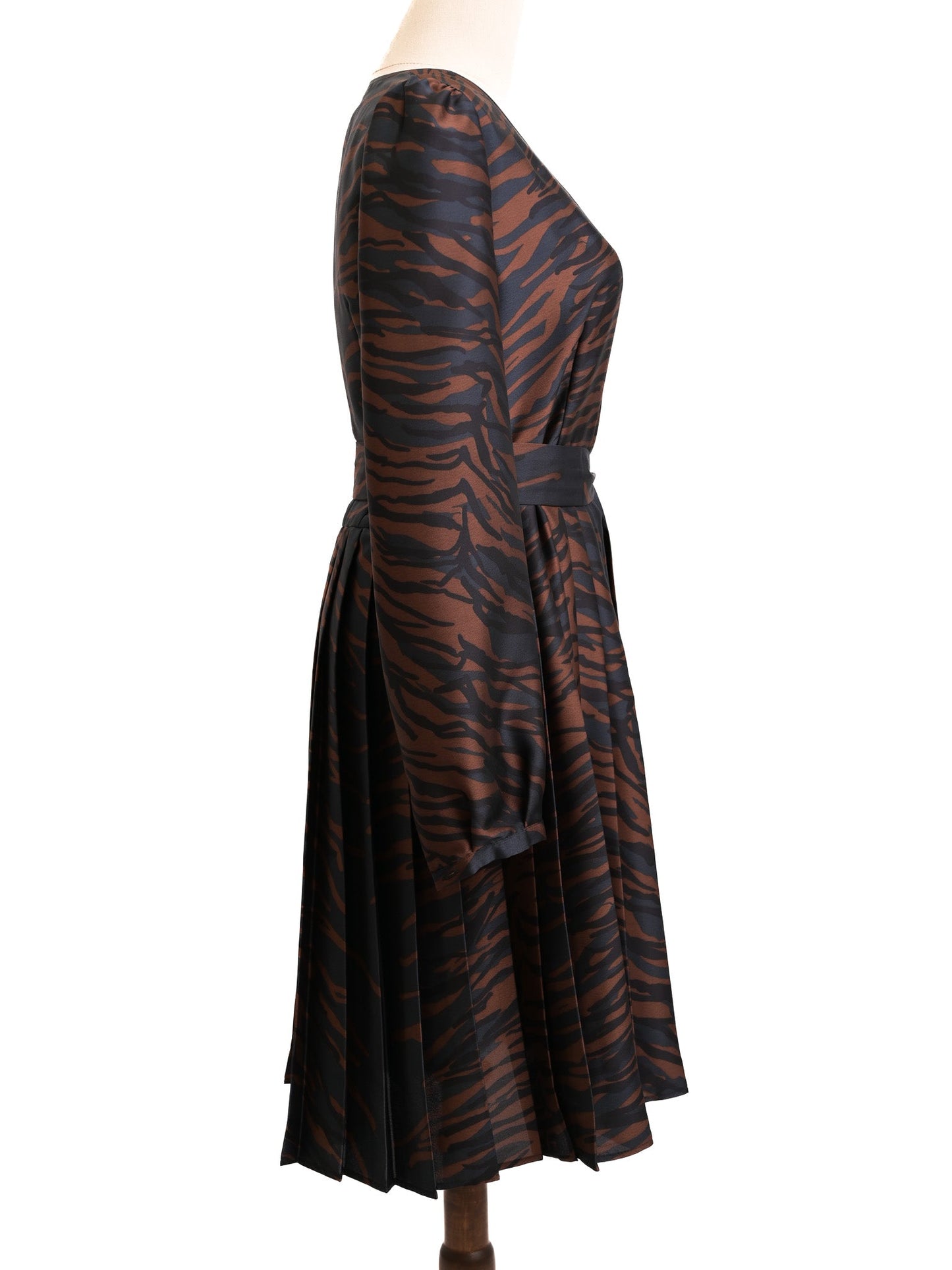 pennyblack women's excellent condition tiger stripe dress size m