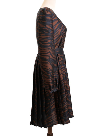 Pennyblack Women's Excellent Condition Tiger Stripe Dress Size M