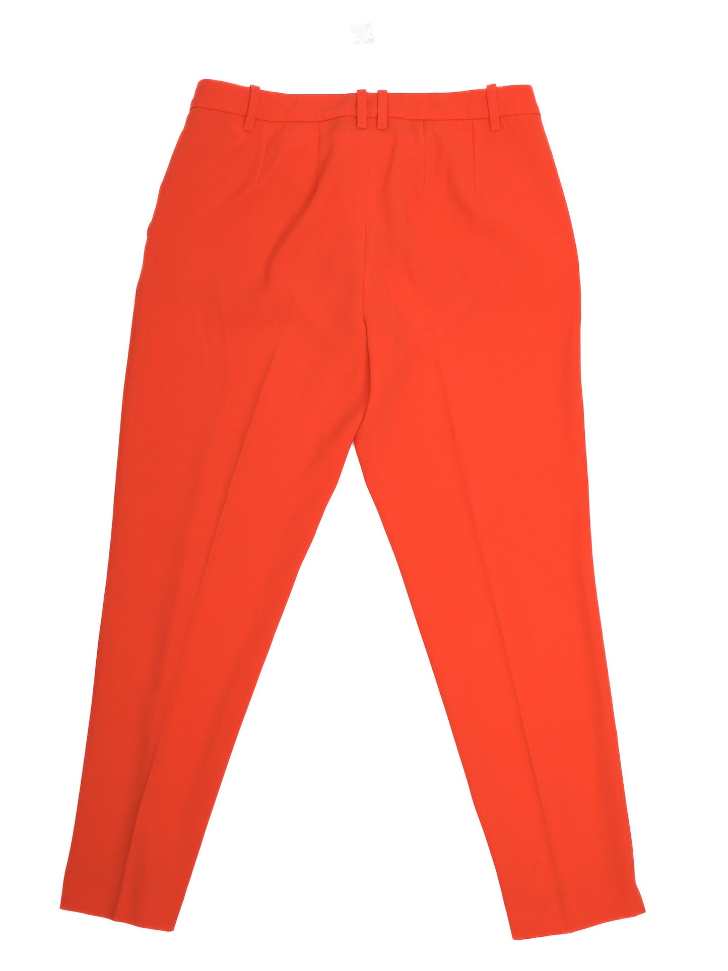 excellent marccain orange triacetate women's pants size m