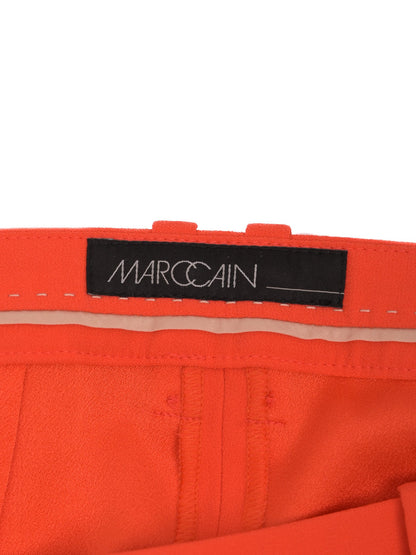Excellent MarcCain Orange Triacetate Women's Pants Size M