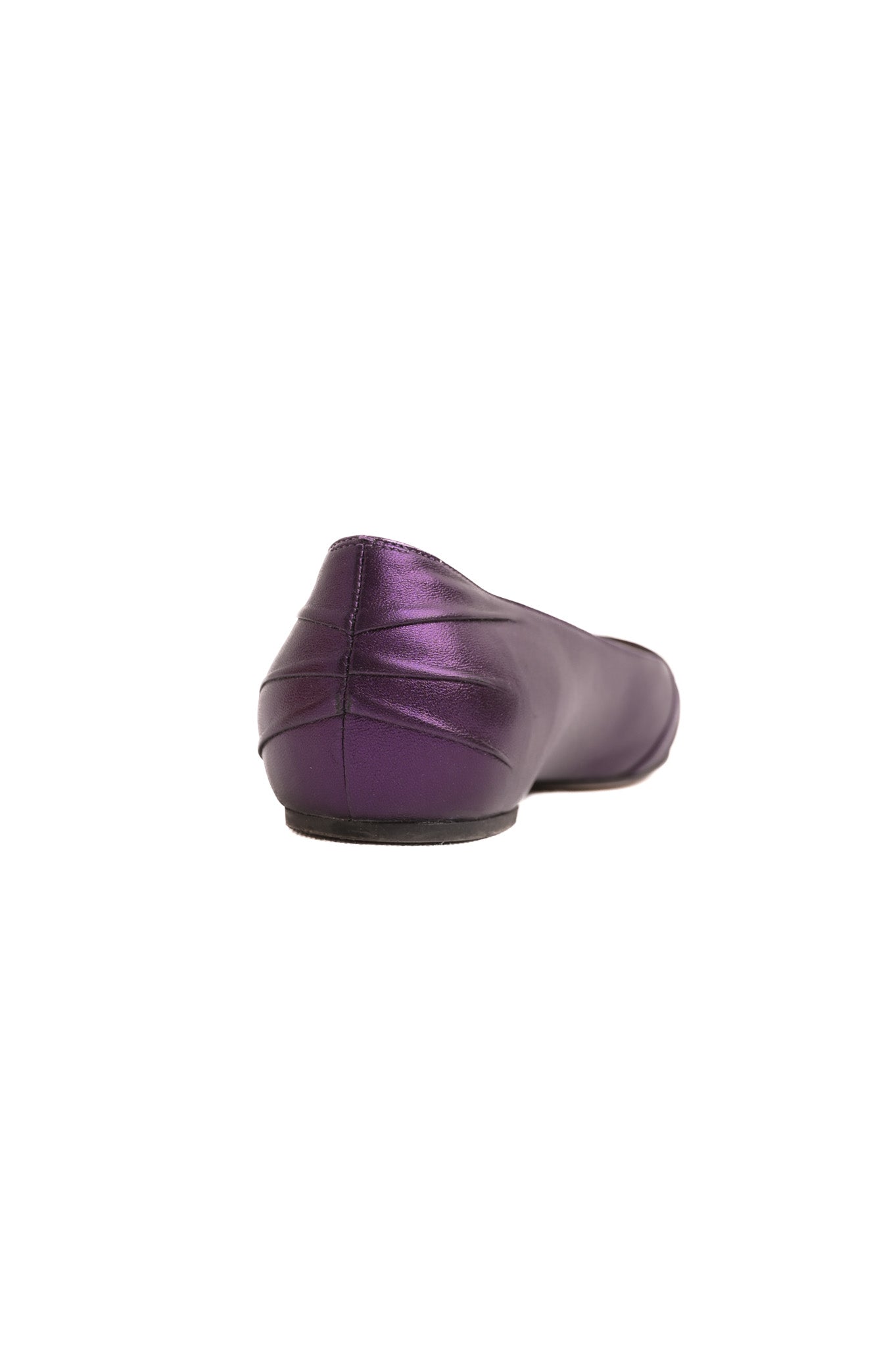 average salvatore ferragamo purple textile ballet flats for women