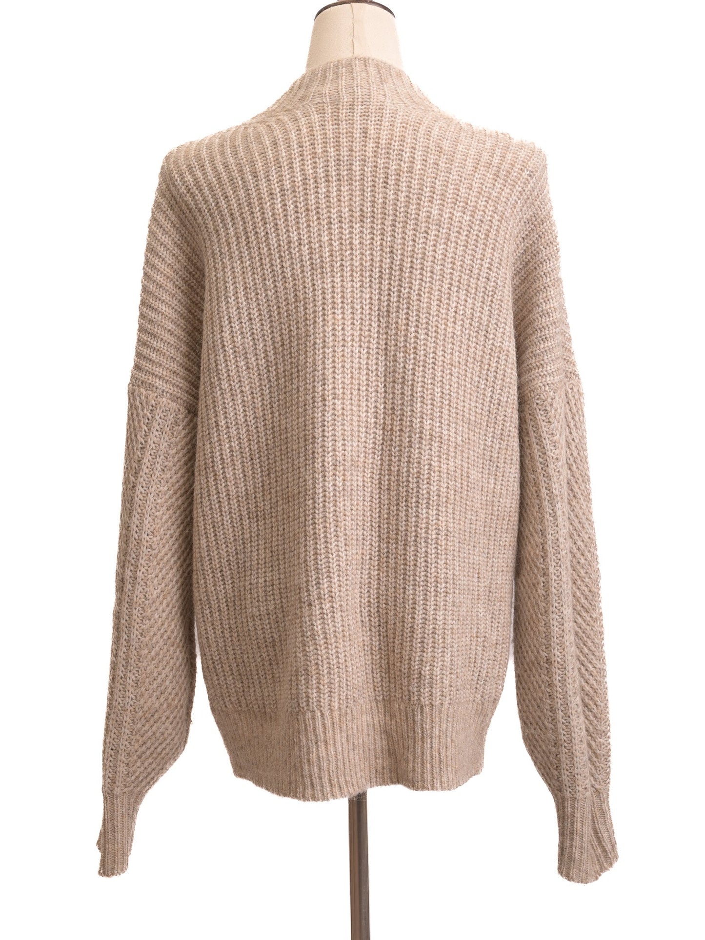 excellent ted baker gray wool sweater size l for women