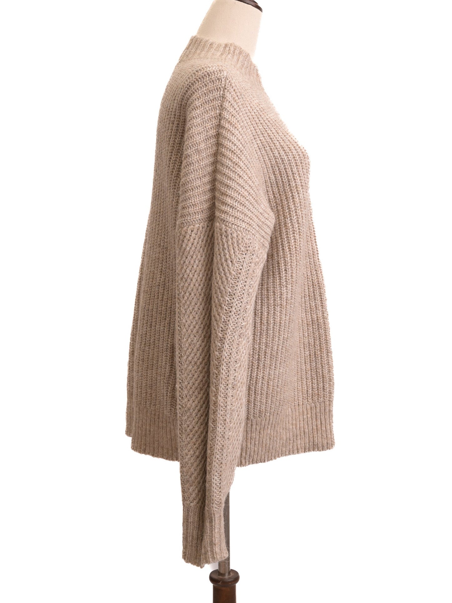 excellent ted baker gray wool sweater size l for women
